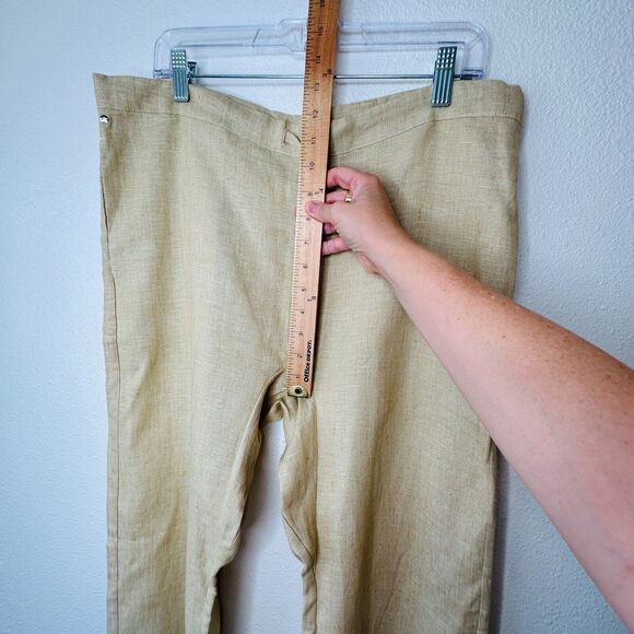NWT BLESS 2-Piece Tan Pastel Melange 100% Linen Sakko Shirt & Linen Pants Medium - Picture 14 of 16